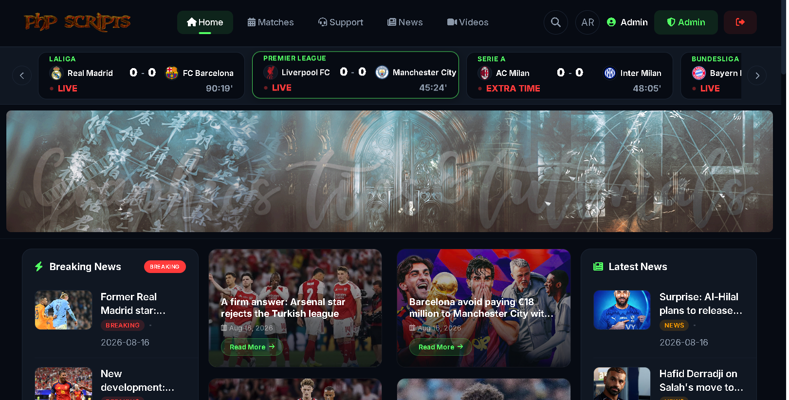 SportHub CMS Pro: The Complete Guide to Building a Professional Football Website